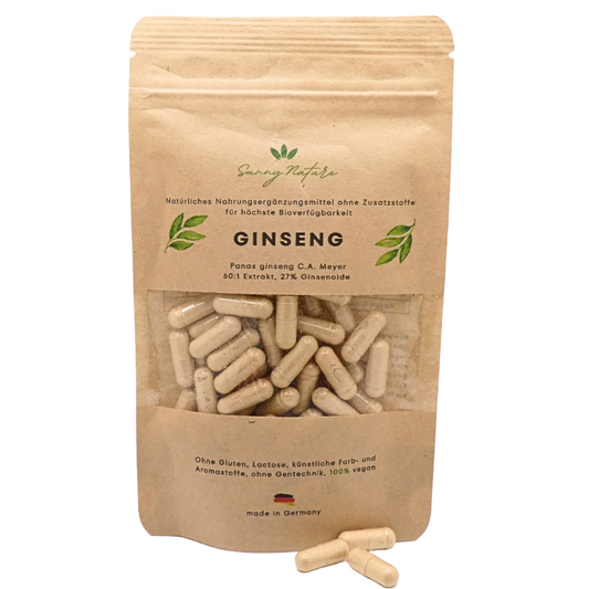 Koreanischer Roter Ginseng Kapseln (Panax Ginseng C.A. Meyer)