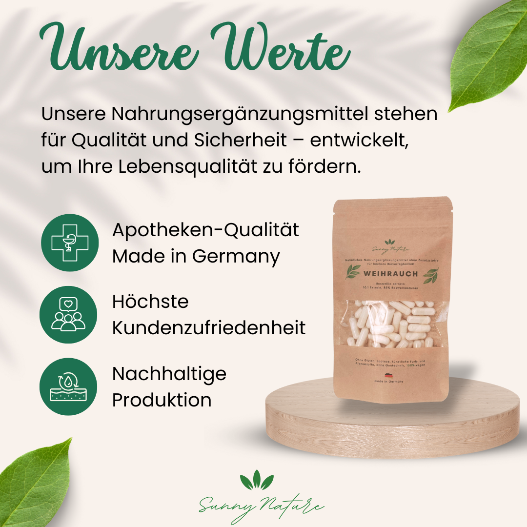 Weihrauch Kapseln (Boswellia serrata)